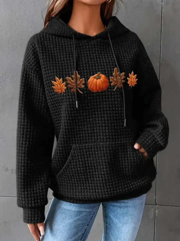 Women's Fall Thanksgiving Pumpkin Hoodie