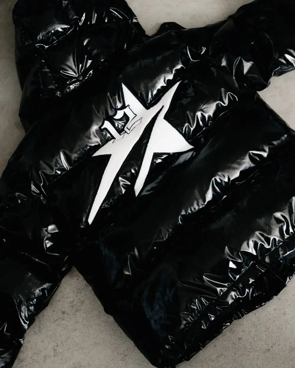 StarBoy Puffer Jacket Black