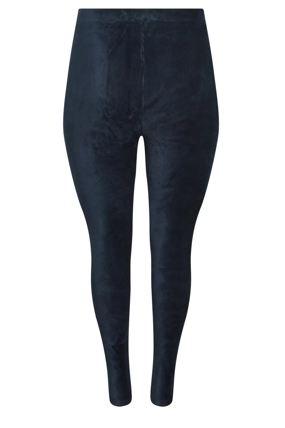 YOURS Curve Black Cord Stretch Leggings