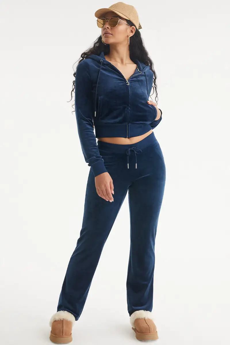 Bride Big Bling Velour Hoodie