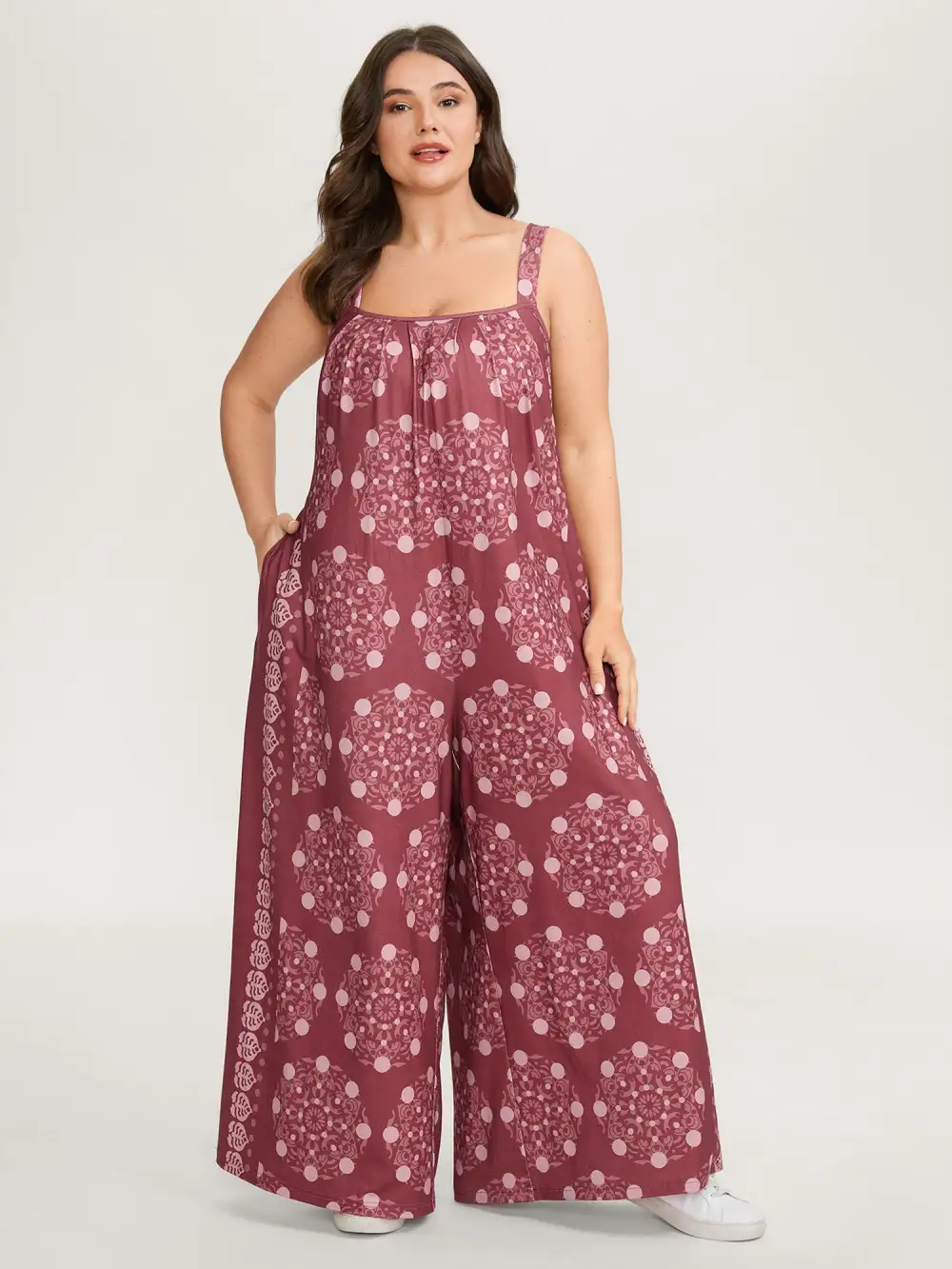 Sunkissed Stretchy Adjustable Strap Jumpsuit