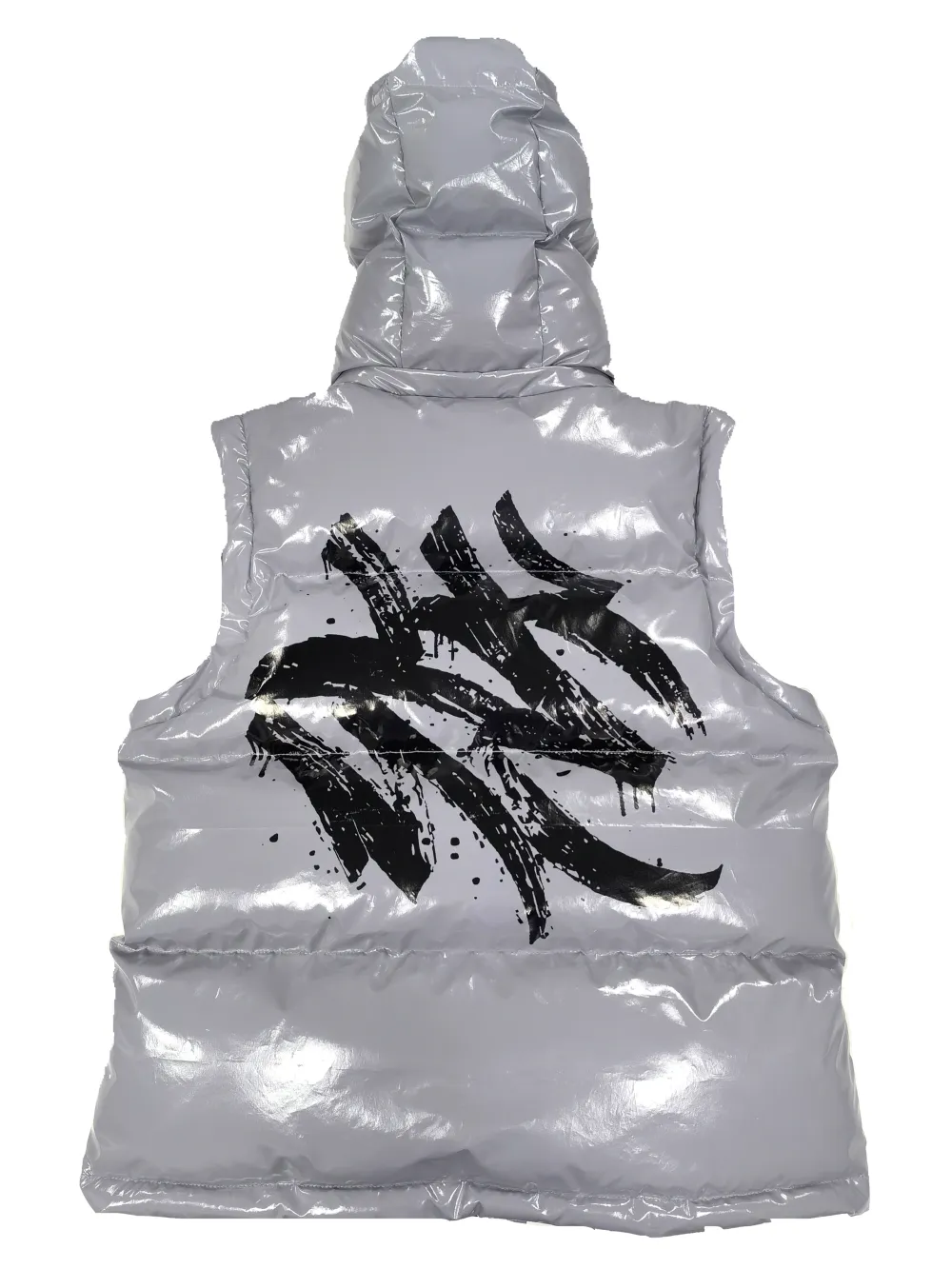 Puffer Jacket w/ detachable sleeves (bodywarmer) GREY