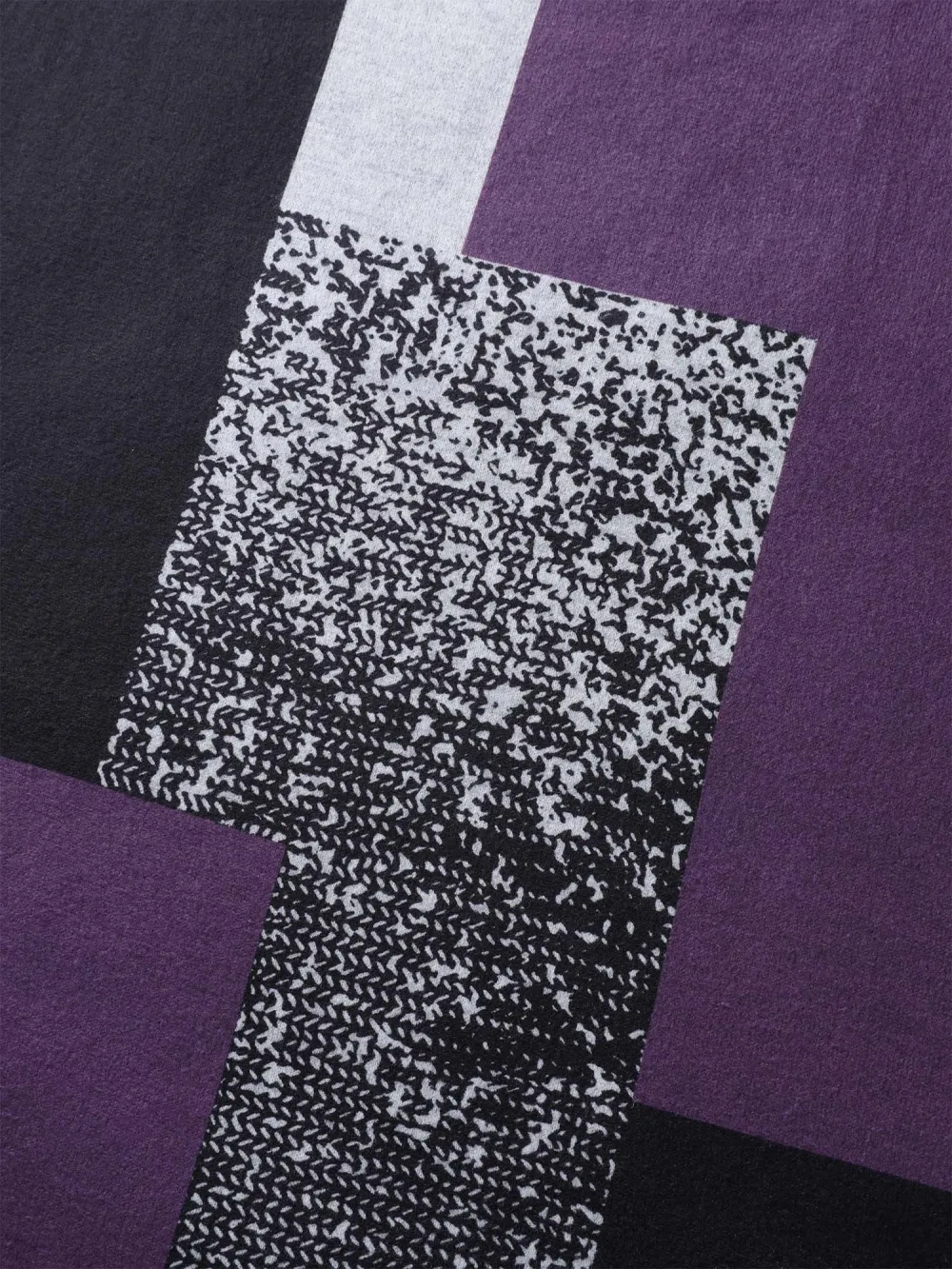 Colorblock Contrast Round Neck T-shirt