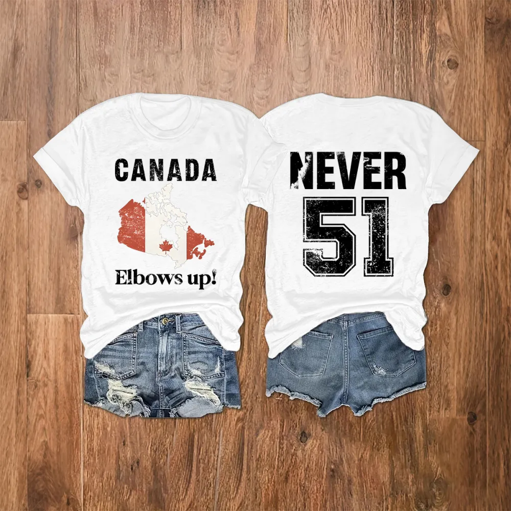 Women's Canada Never Be The 51st State T-Shirt