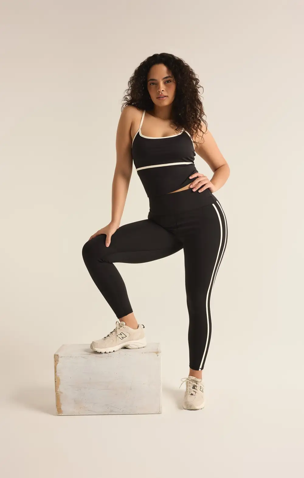 High Contrast Tank Bra
