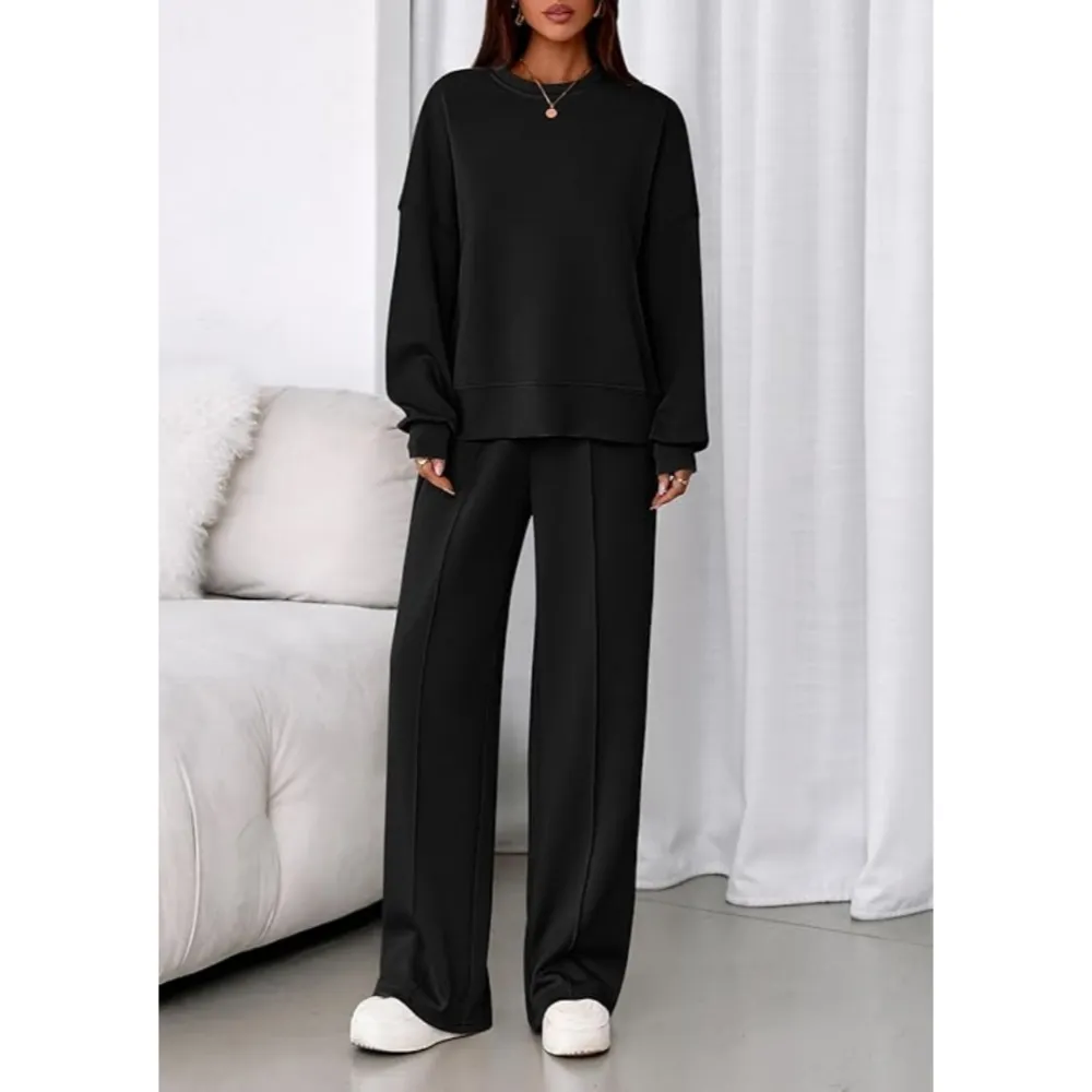 Women's Simple Casual Sports Two-Piece Set