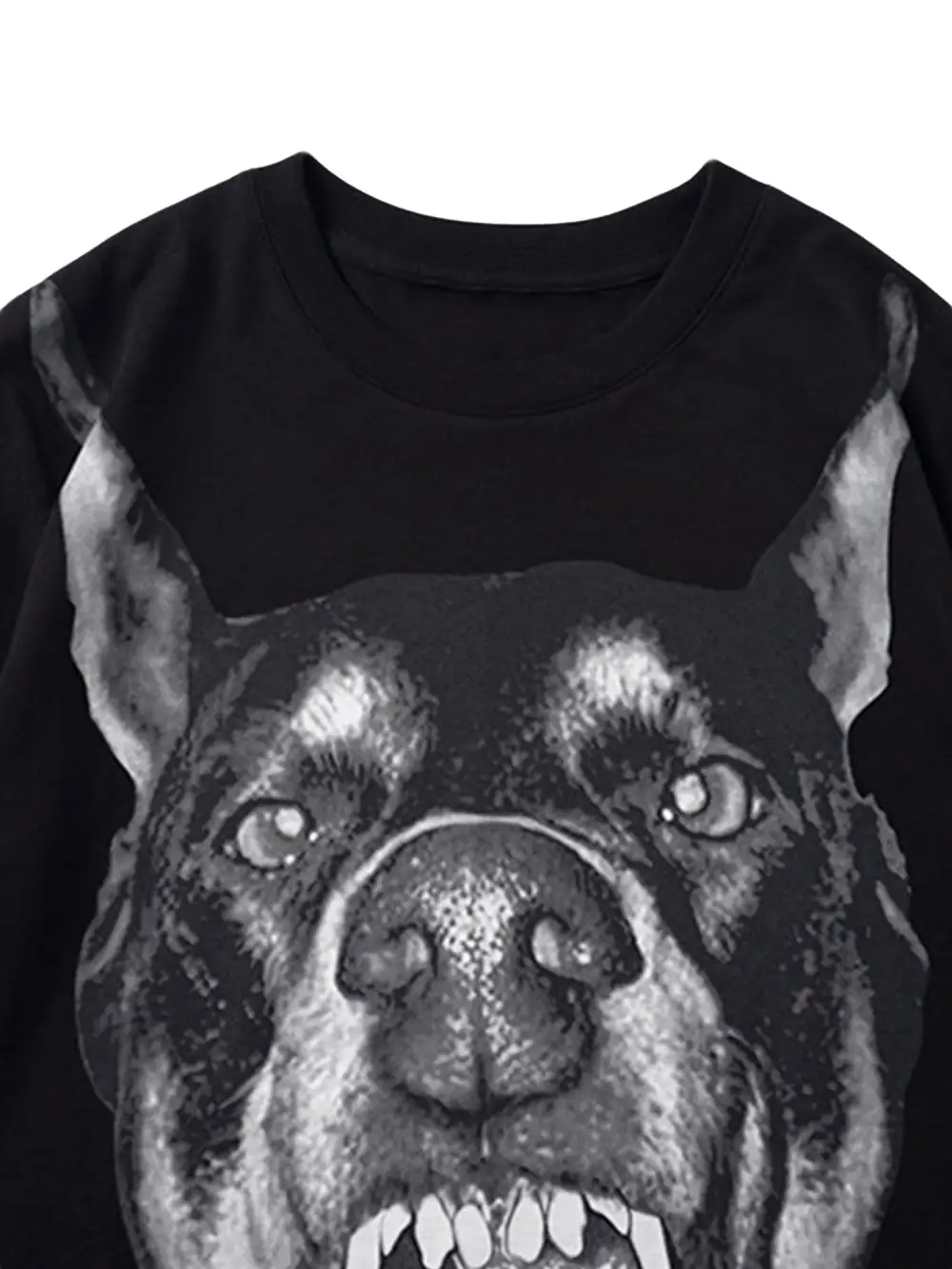 3D Printed Doberman Dog Head Hip Hop T-shirt - 2063