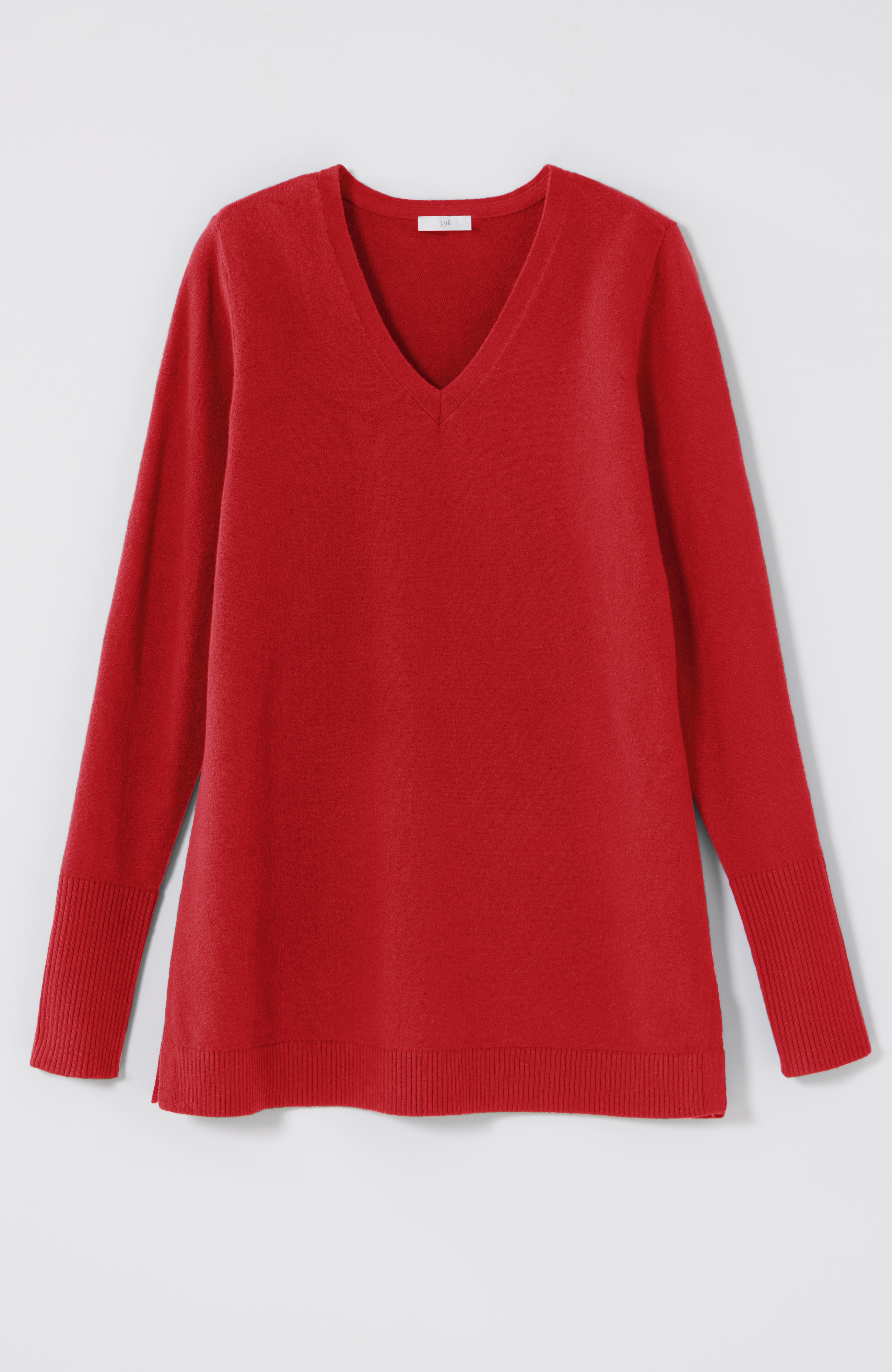 V-Neck Sweater Tunic