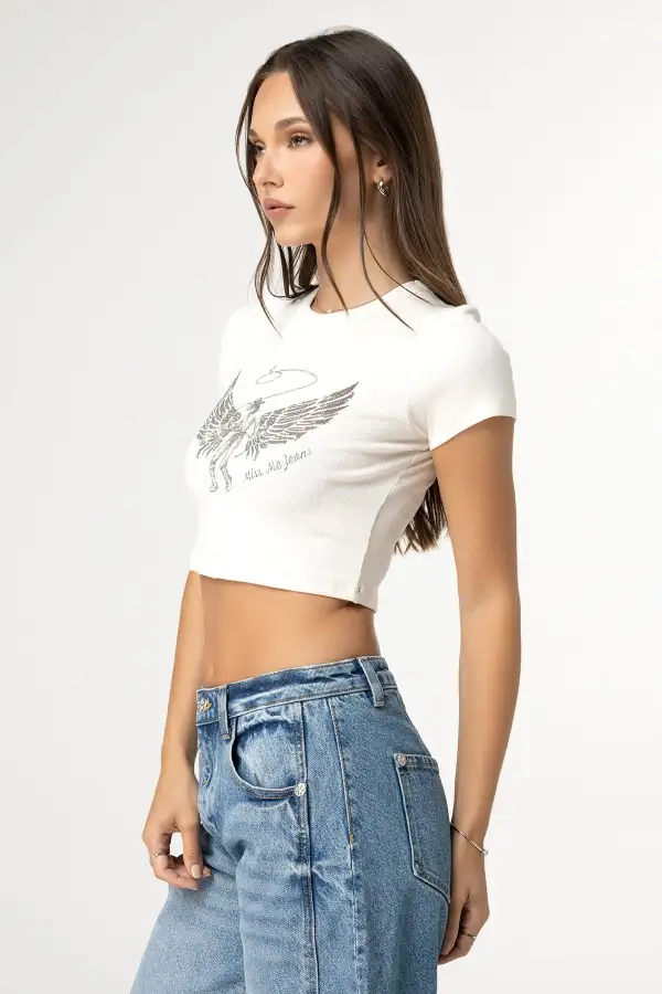 Angels Luv Cowboys Baby Tee