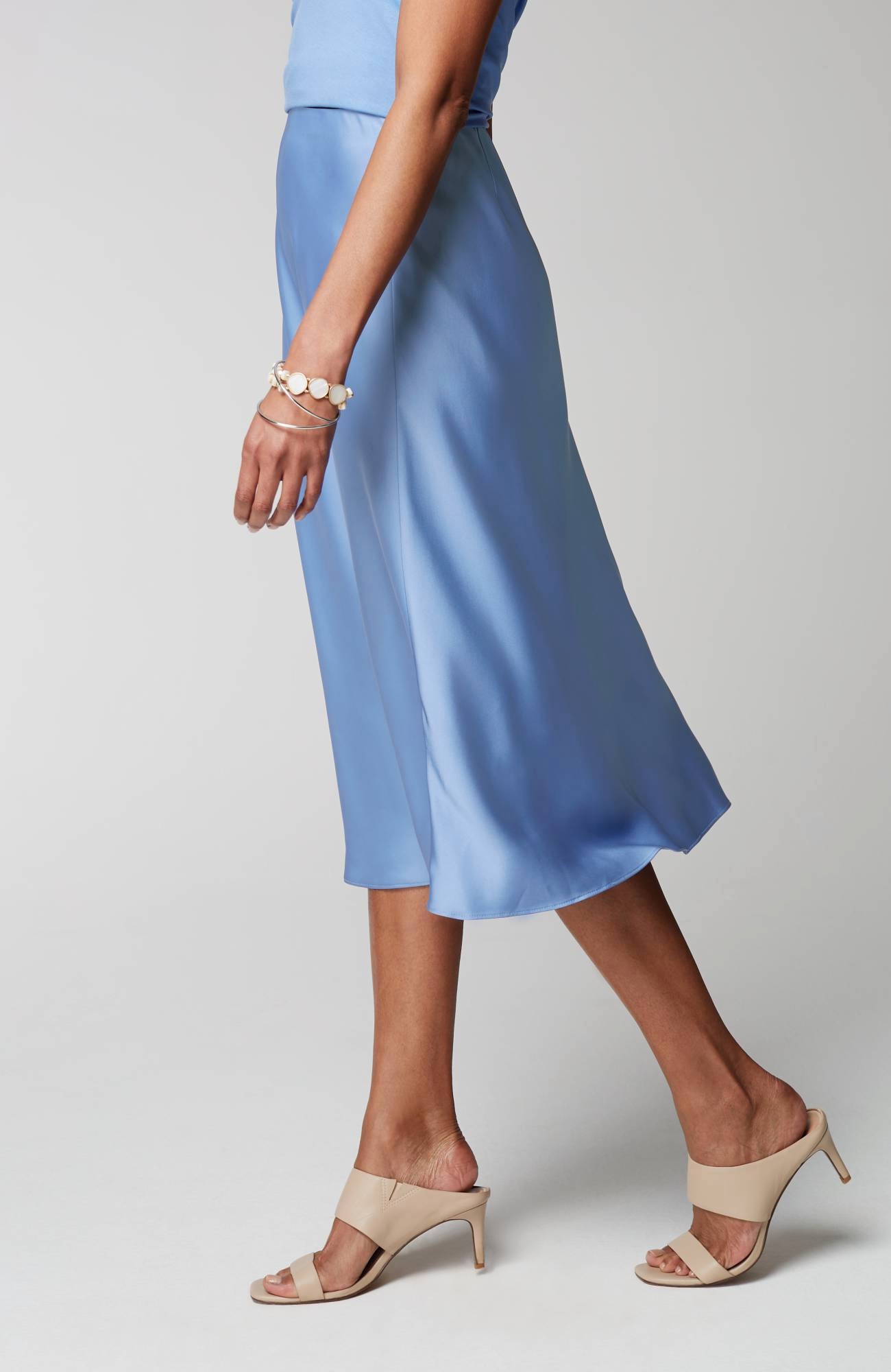 Wearever Satin A-Line Skirt