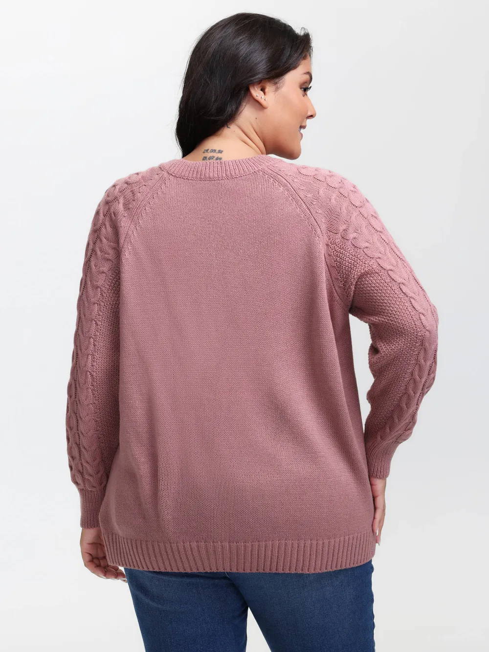 Twist Textured Woven Pullover