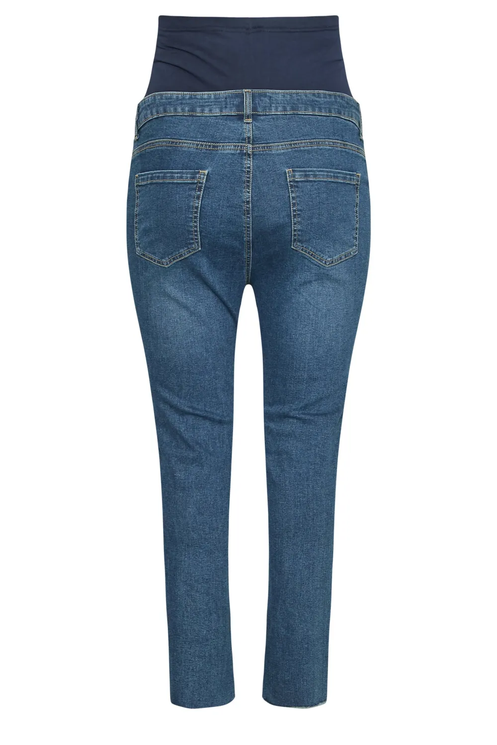 BUMP IT UP MATERNITY Curve Blue Stretch Straight Leg Jeans