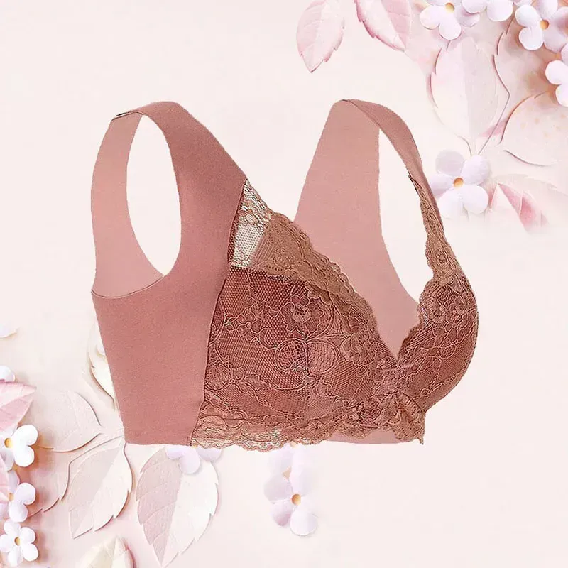 🔥Buy 2 Get 1 Free🔥BRA FOR OLDER WOMEN FRONT CLOSURE 5D SHAPING PUSH UP SEAMLESS NO TRACE BEAUTY BACK SPORTS COMFY BRA