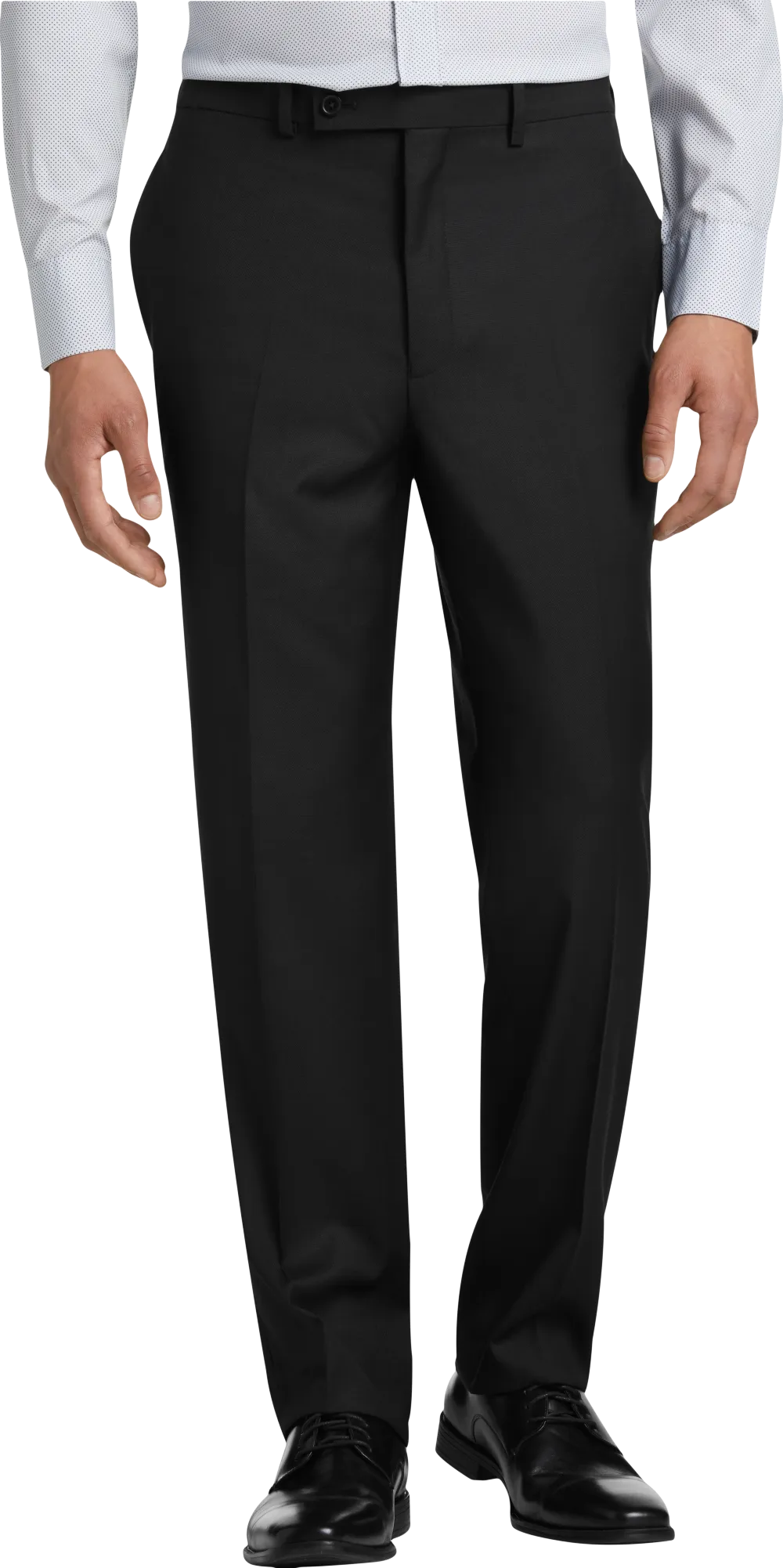 Michael Strahan Classic Fit Wool Blend Suit Pants