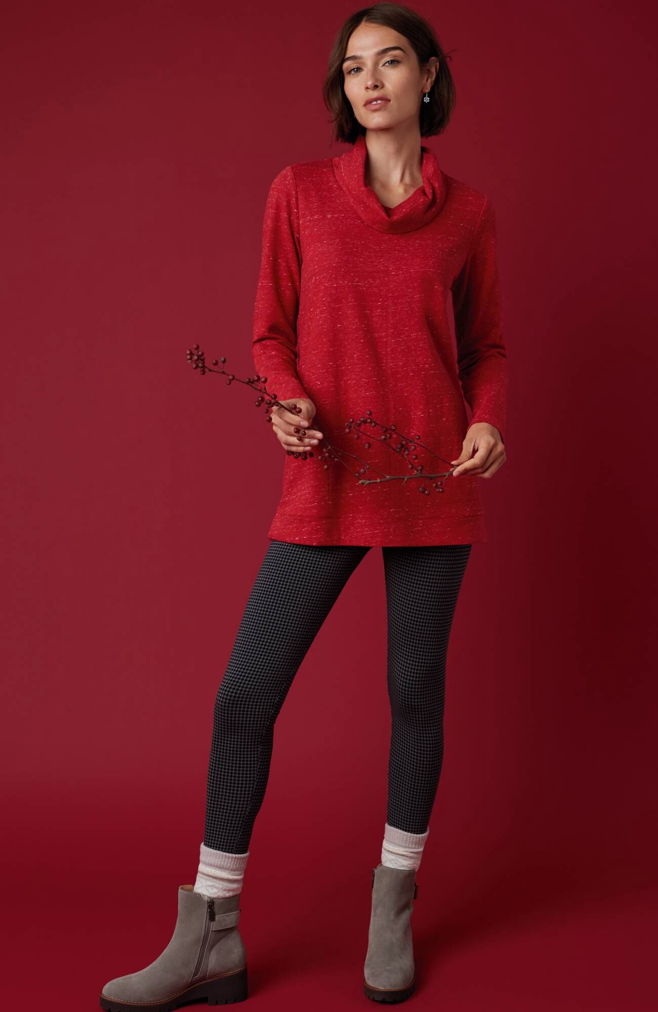 pima ankle-length leggings
