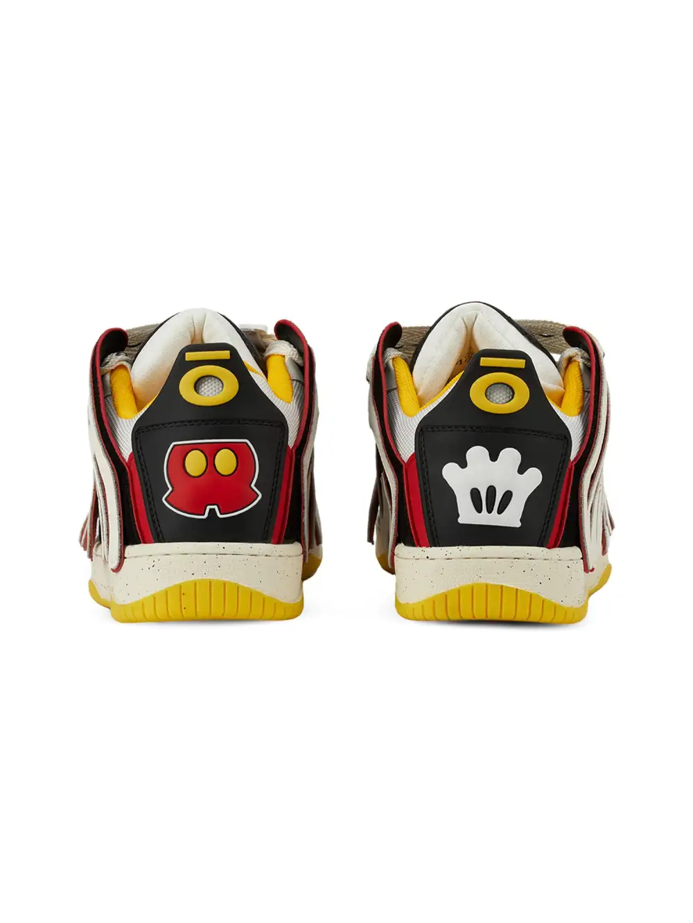 Design Color Block Letter Shoes - 1865