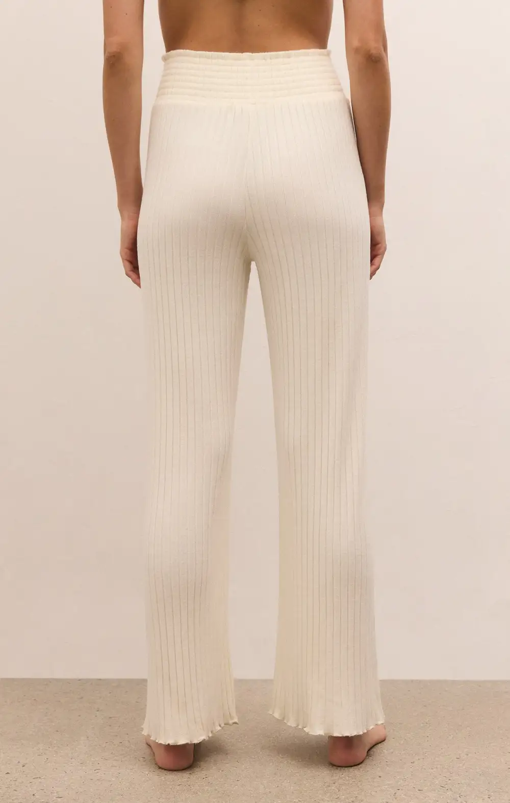 Dawn Smocked Rib Pant