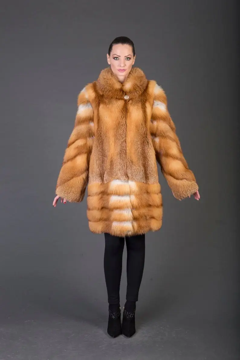 Red Fox Fur coat