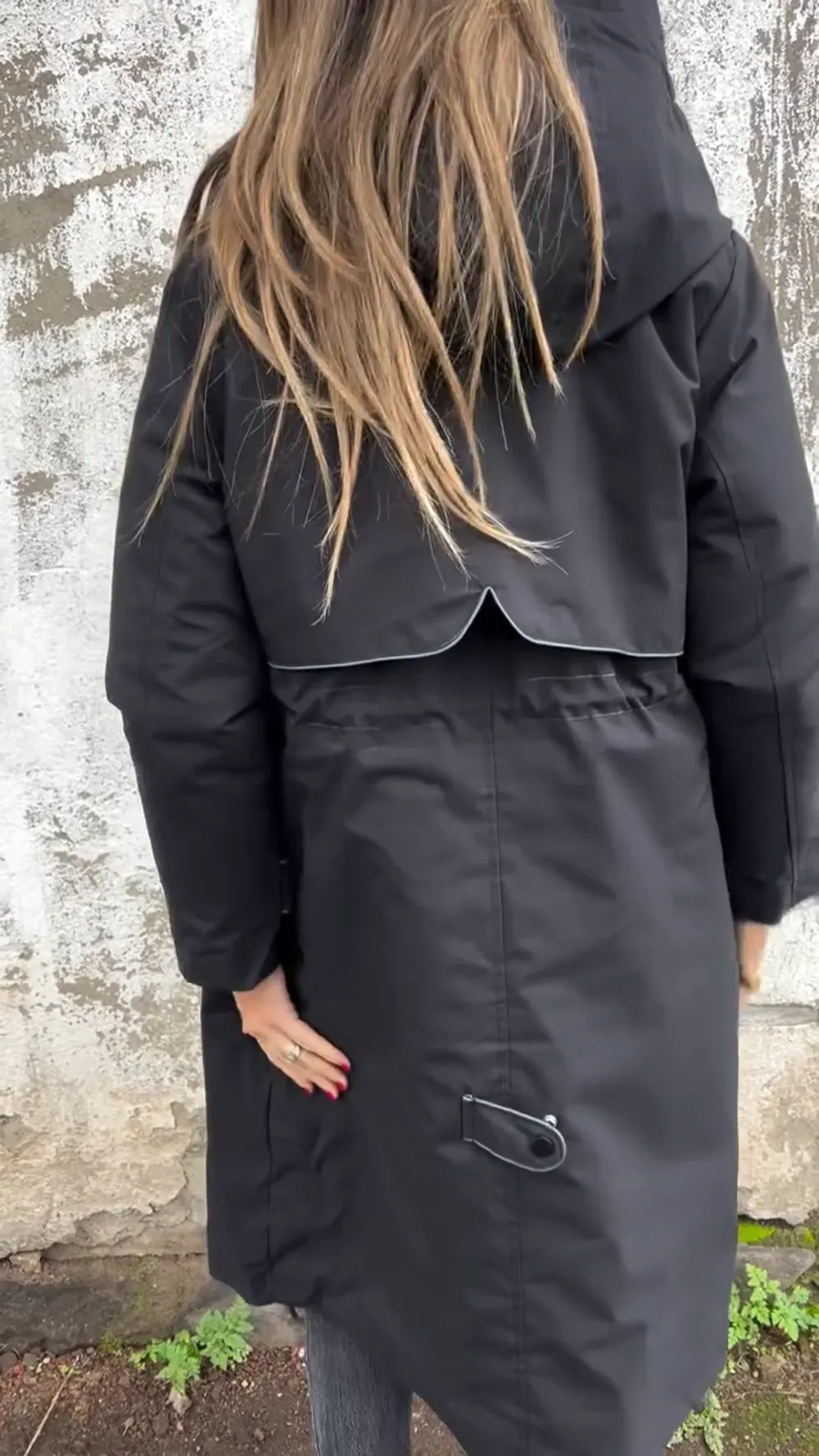 Classic Black Puffer Coat