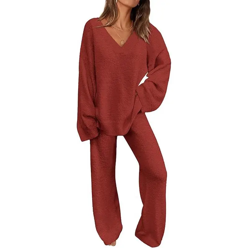 Women's Cash Soft Sweater&Pants Set