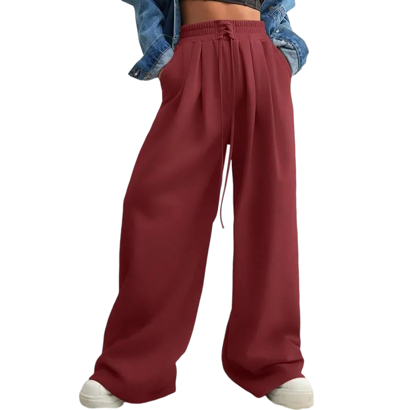 Women’s Wide Leg Drawstring Sweatpants with Pockets