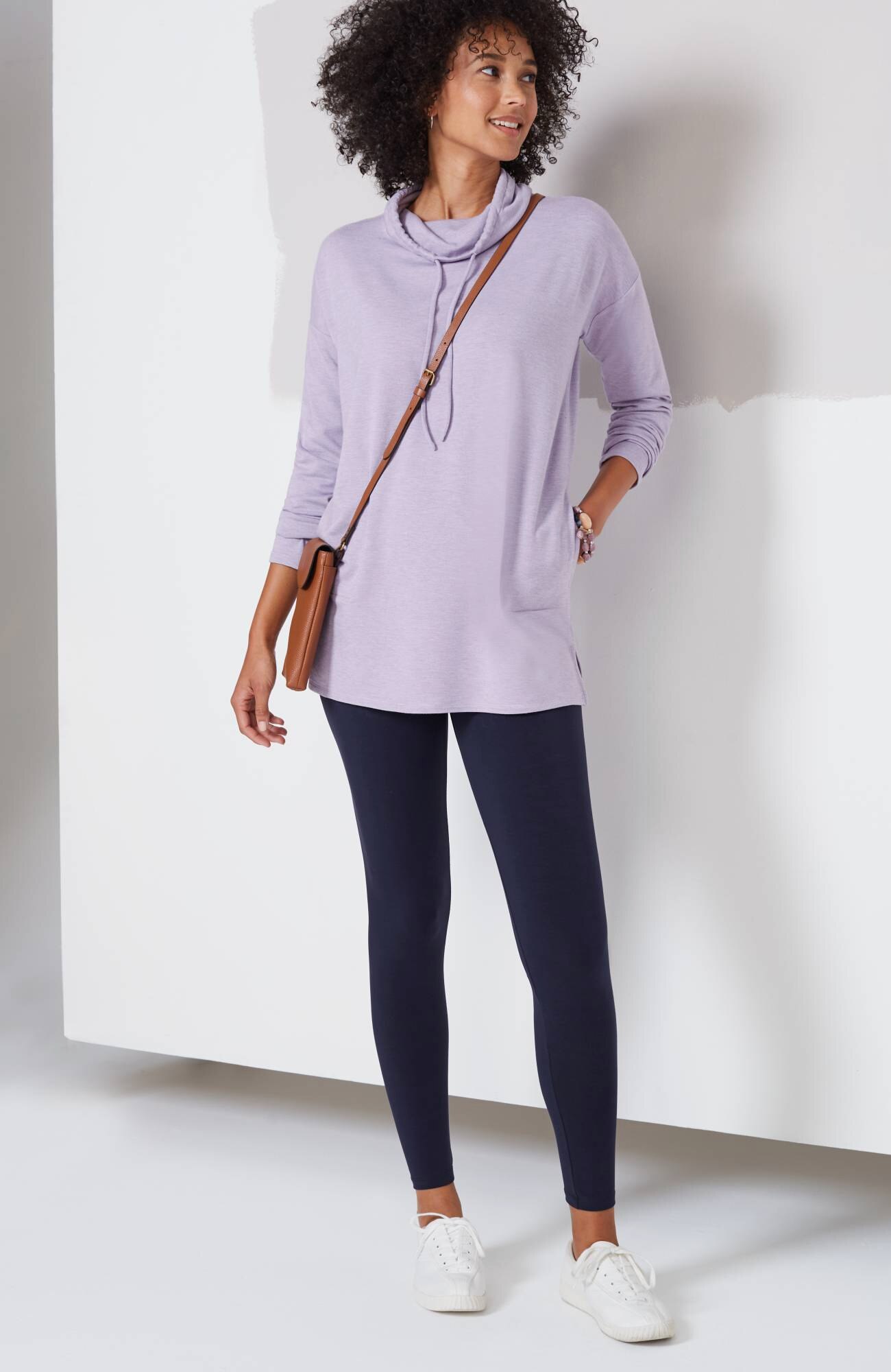 pima ankle-length leggings