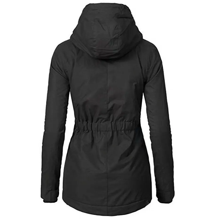 Women's Parka Street Fall Winter Long Coat