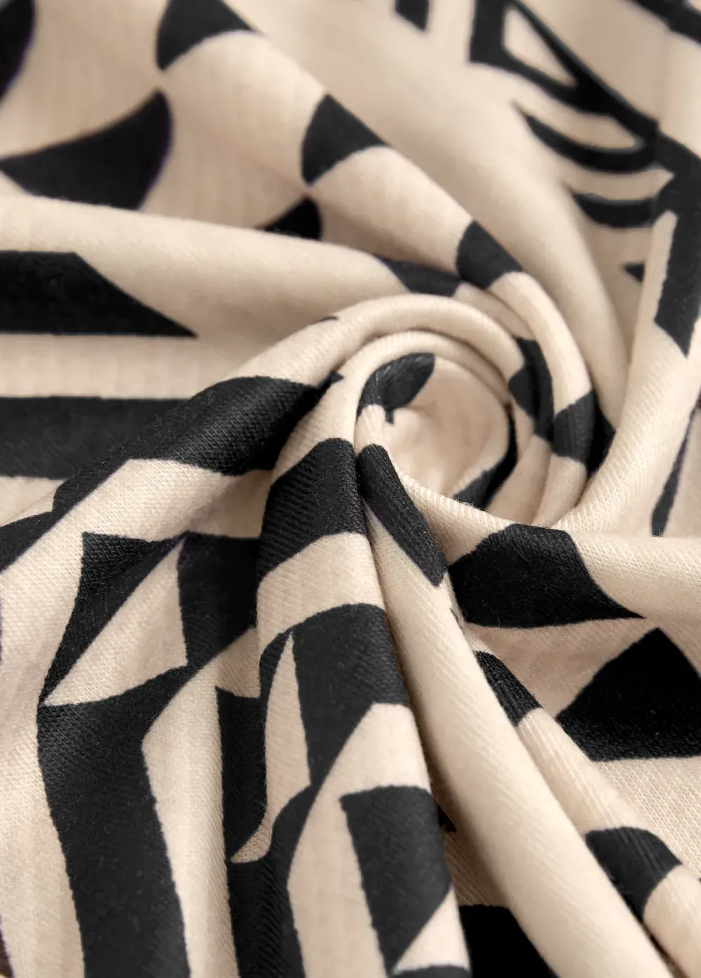 Light Camel Circular Ring Striped A Line Sleeveless Dress