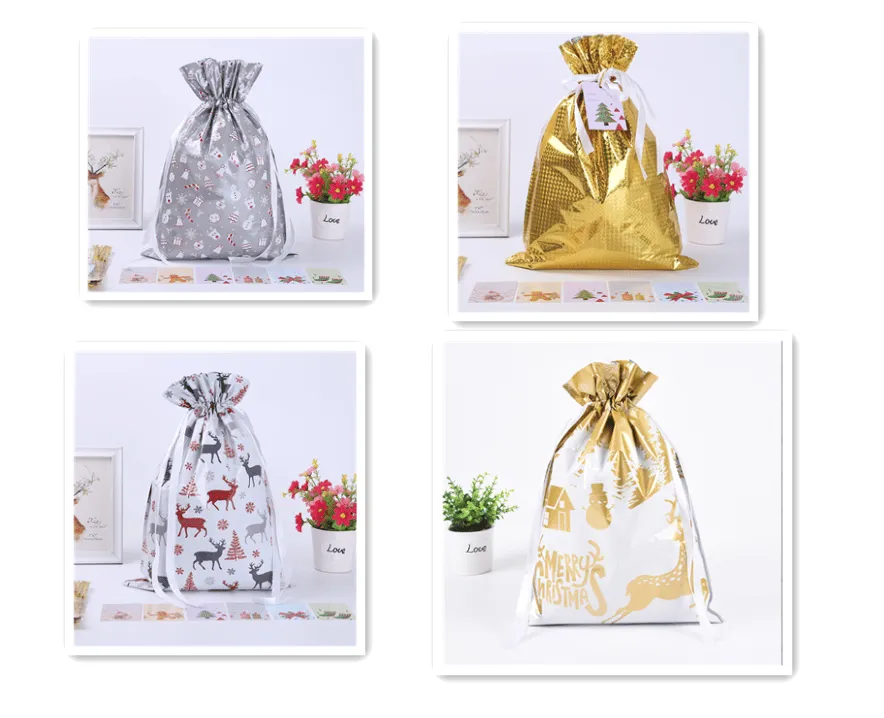 🔥Hot Sale-49% OFF🔥Drawstring Christmas Gift Bags