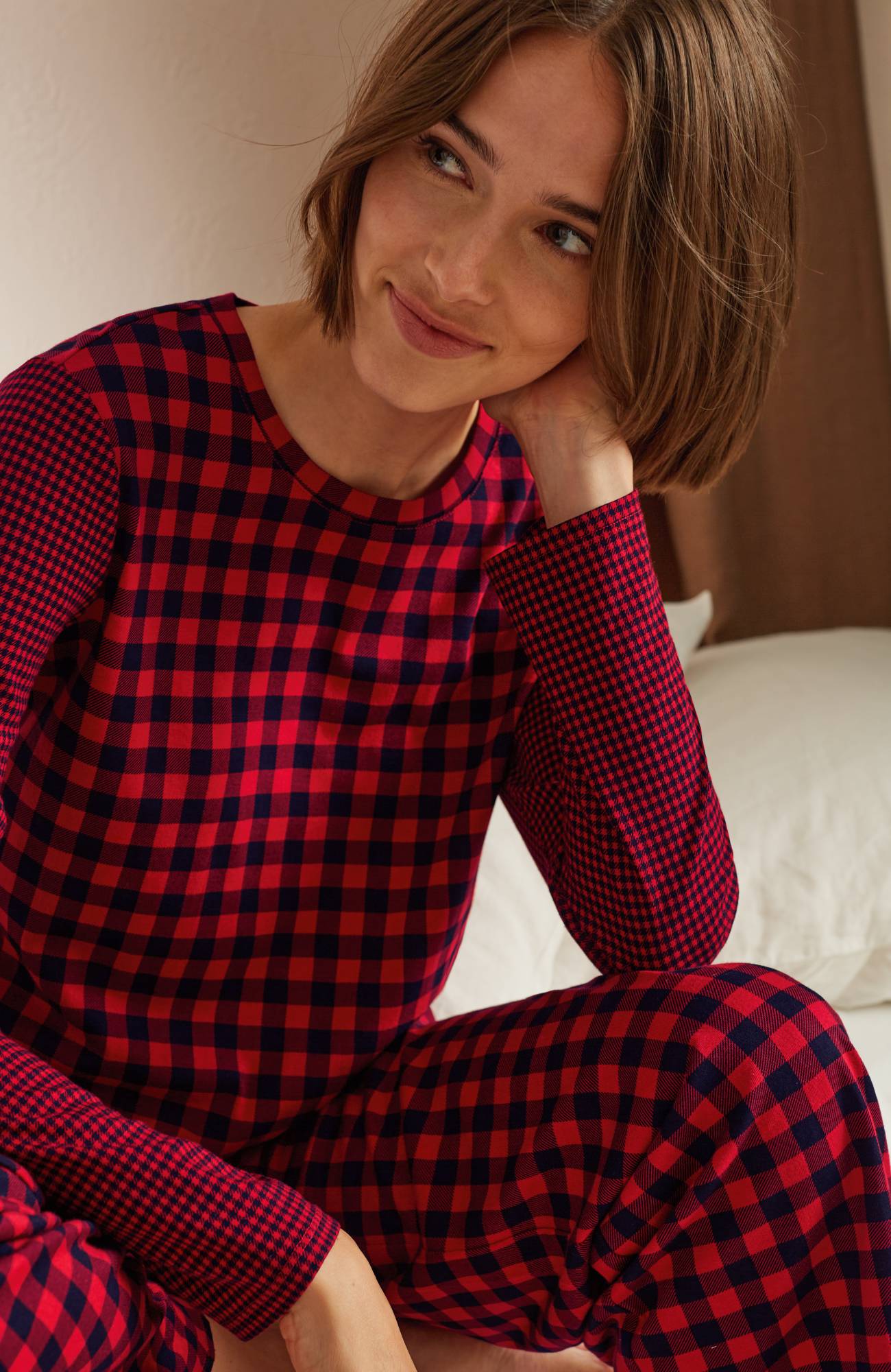 sleep ultrasoft long-sleeve top