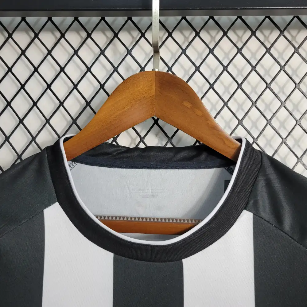 Camisa Botafogo Home 22/23 - Preta e Branca