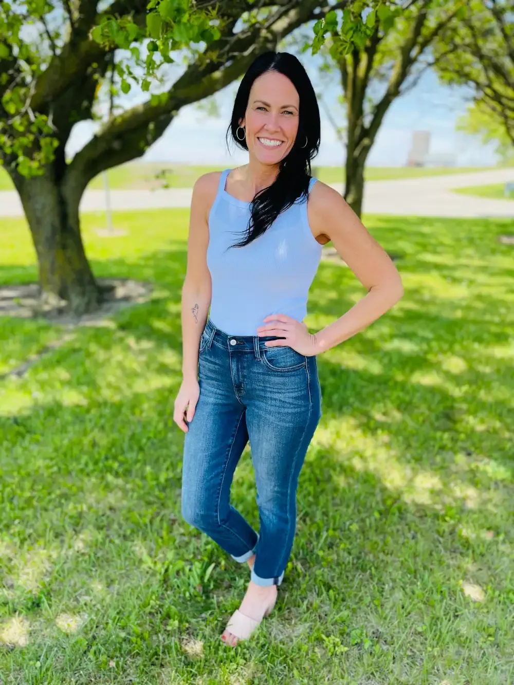 Judy Blue Plus/Reg Simply Perfect Non Distressed Slim Fit Jeans