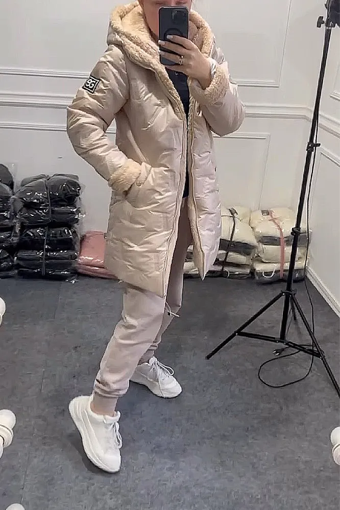 Women's casual down jacket