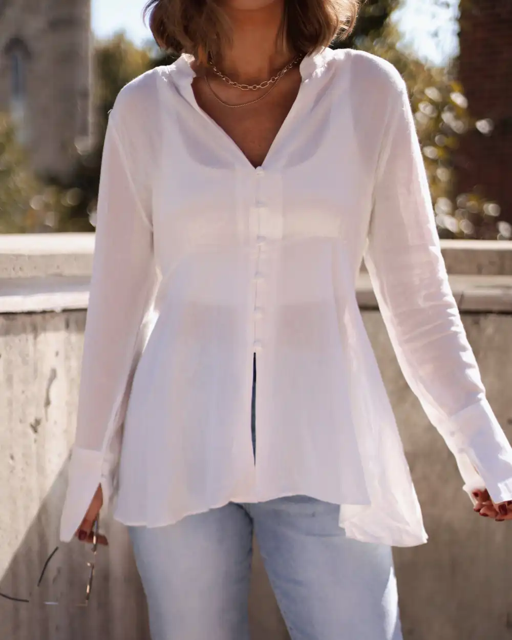 Open Allure Blouse