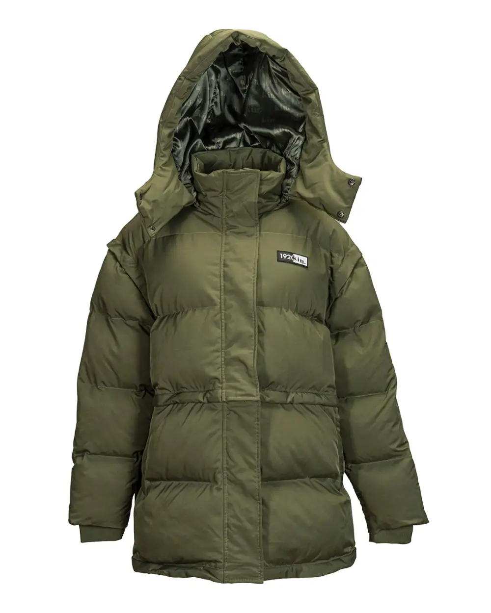 Green Chive Mid Utility Puffer