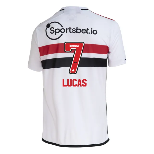 Camisa São Paulo Home 23/24 - Branca #Lucas7