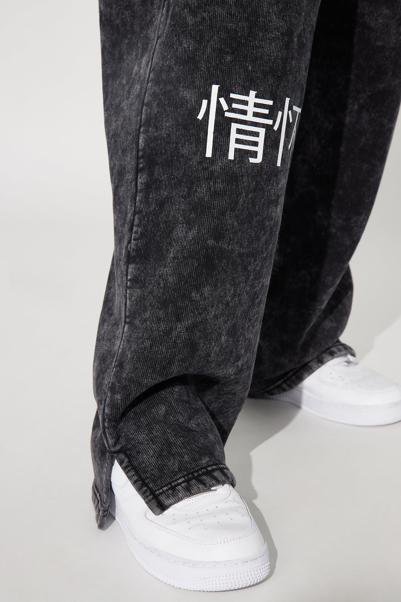 No Hard Feelings Pant Set - Charcoal