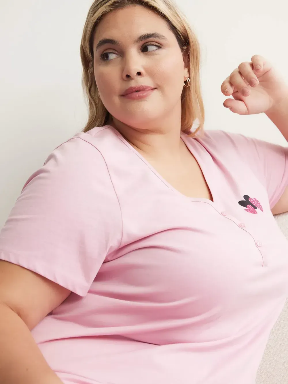 Short-Sleeve Long Sleepshirt