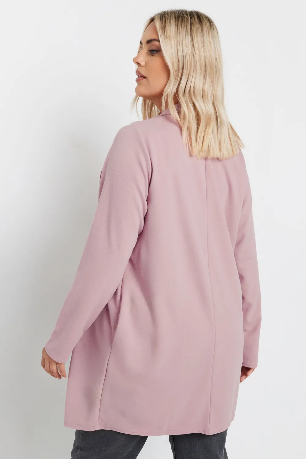 YOURS Curve Hot Pink Longline Blazer
