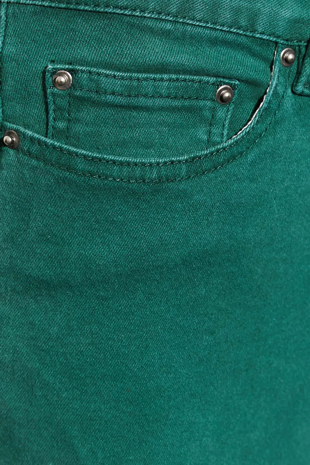 LTS Tall Dark Green AVA Stretch Skinny Jeans