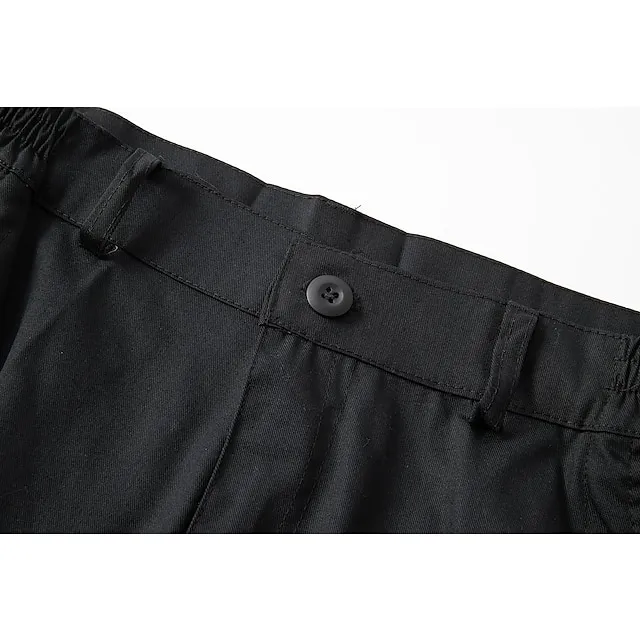 Men's Cargo Shorts Shorts Hiking Shorts Multi Pocket Plain Wearable Short Outdoor Daily 100% Cotton Designer Casual ArmyGreen Black