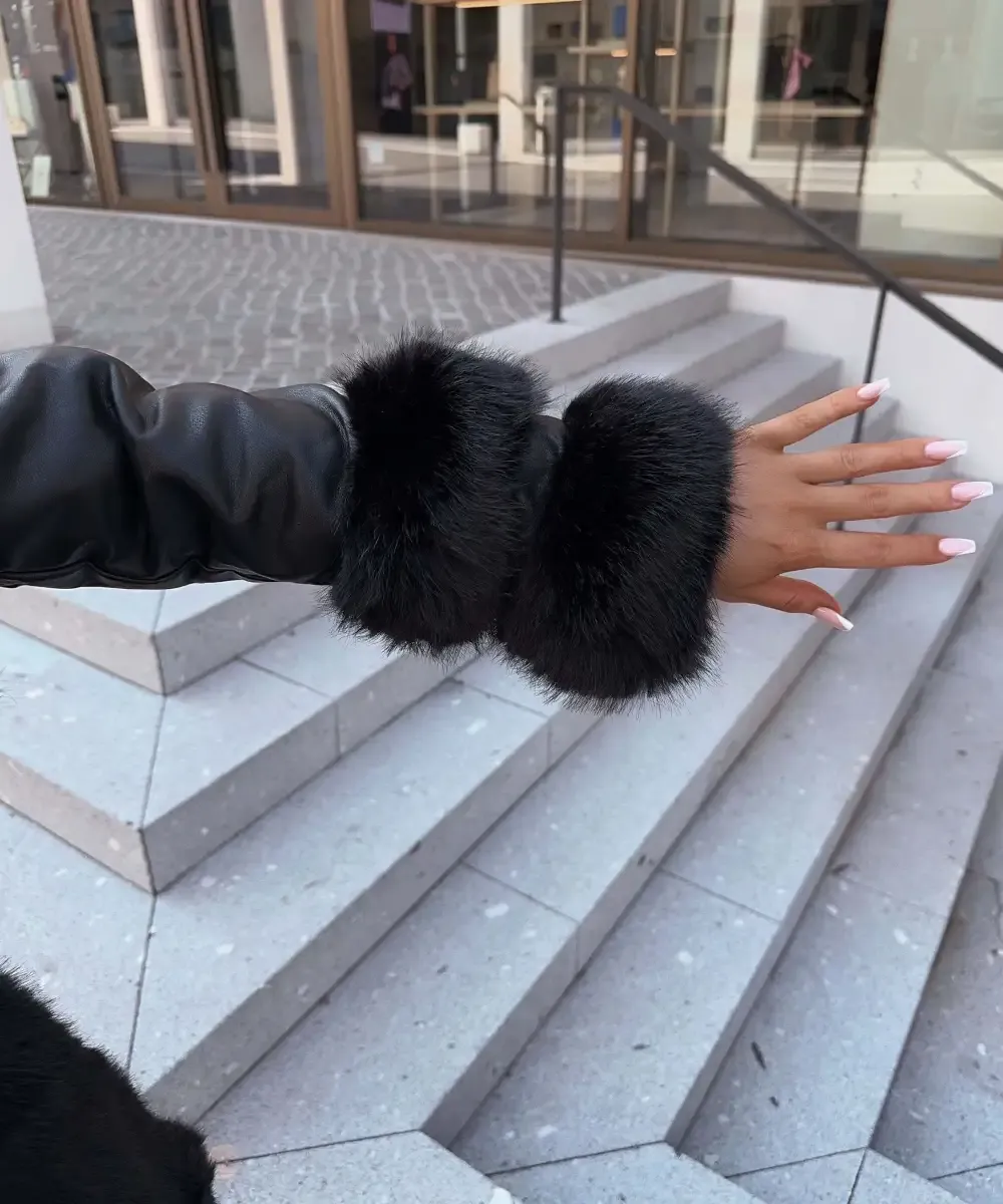 Winter Elegance Faux Fur Jacket