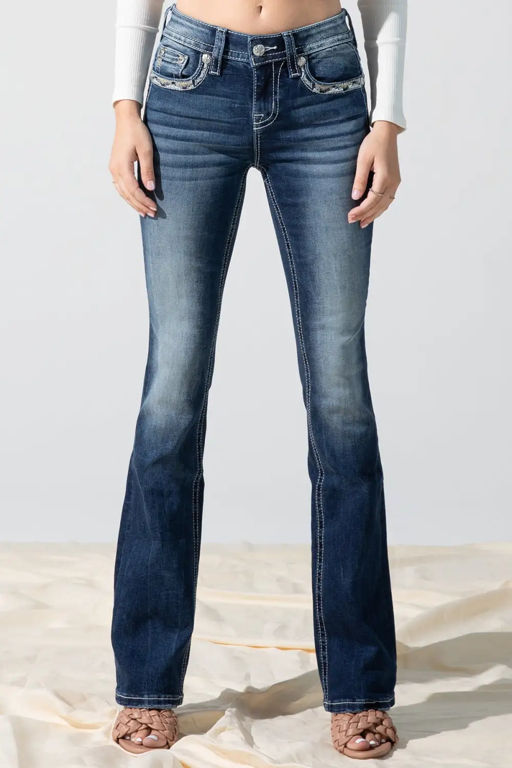 Boundless Border Bootcut Jeans