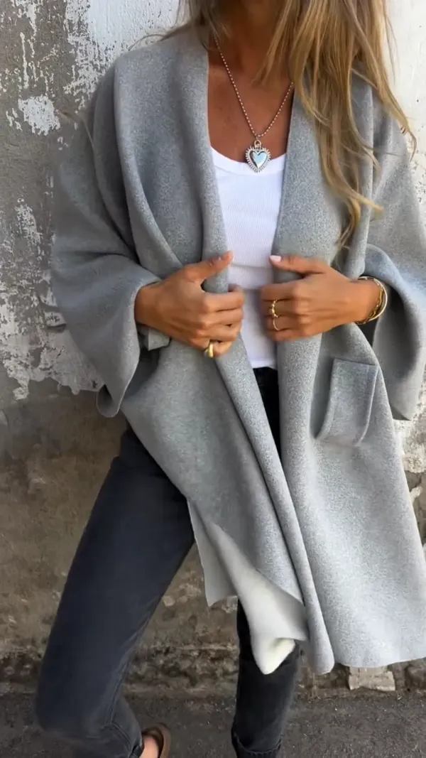 Elegant Wrap Coat