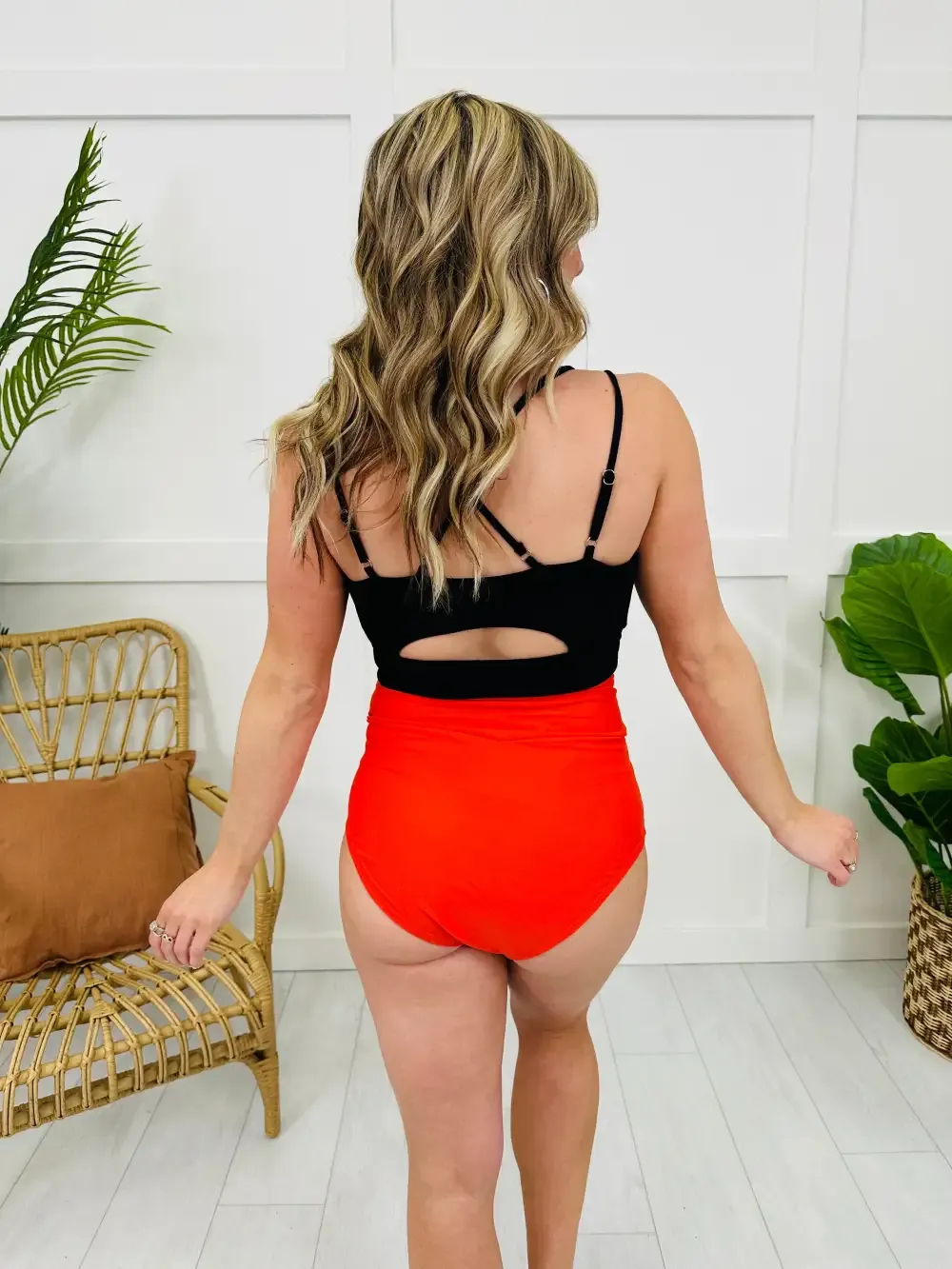 The Morgan Swim Top in Black