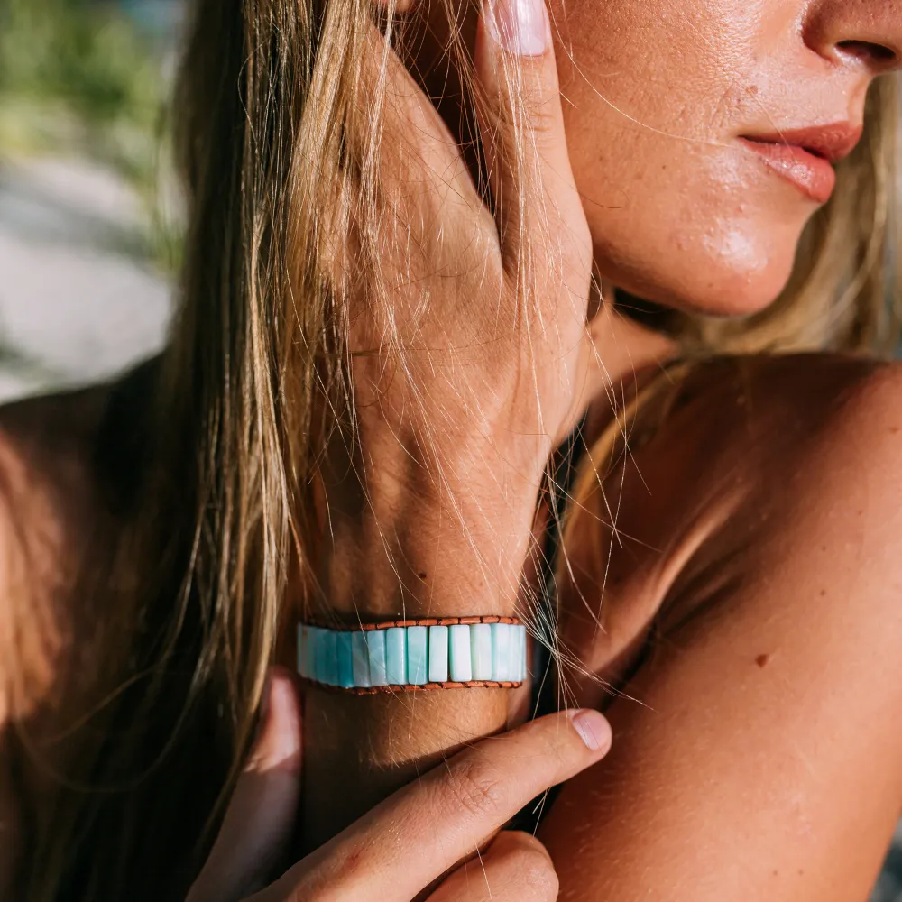 Leather Tree Of Life Bracelet