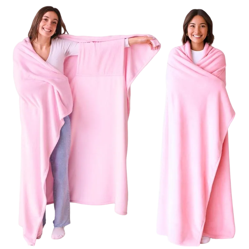 Wearable Blanket for Women, Adults & Teens – Cozy Sleeved Soft Blanket