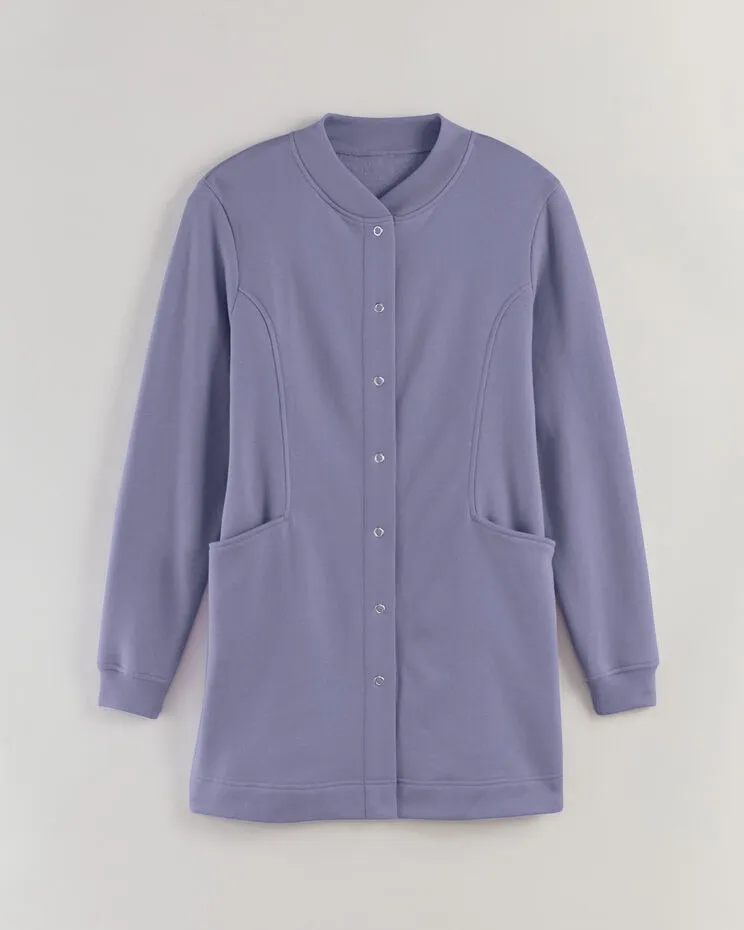 Long Snap-Front Jacket