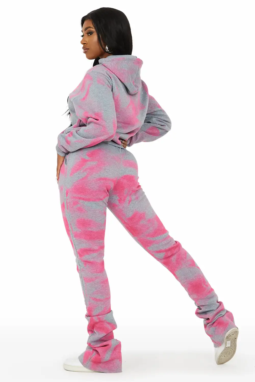 Zenobia Heather Grey Super Stacked Trackset