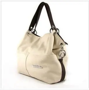 2021 new solid color stitching women's bag